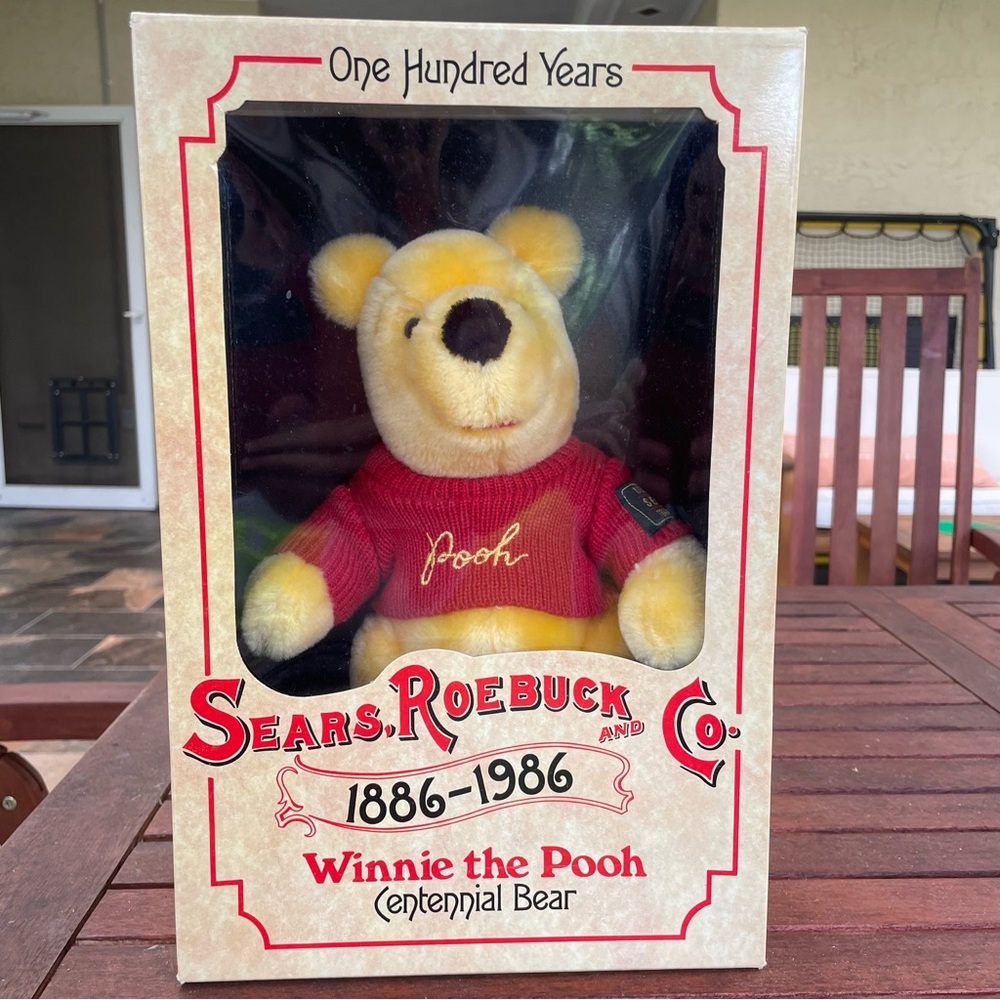 Vintage Sears, Winnie the Pooh, Centennial Limited Edition Collectible bear